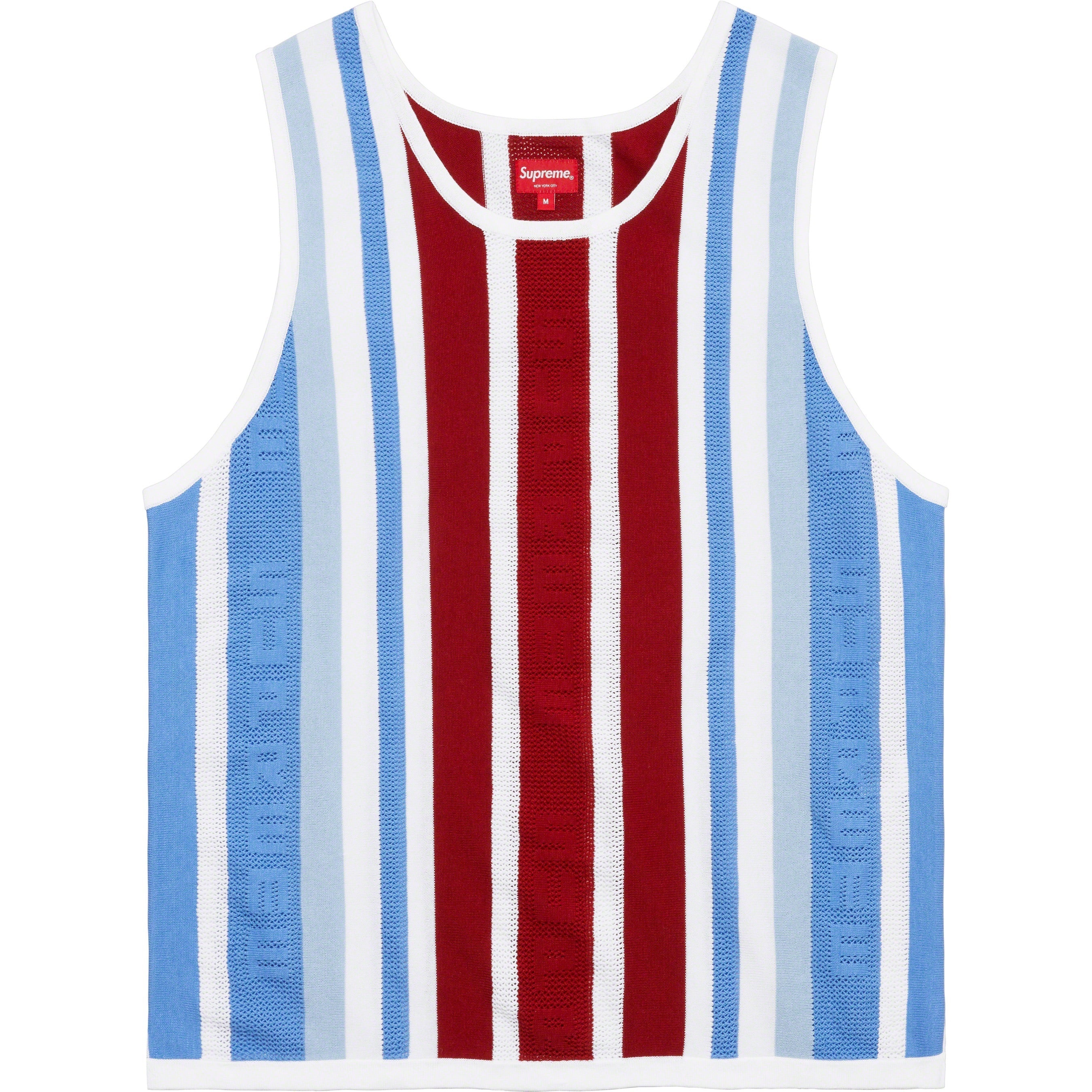 Knit Stripe Tank Top view 4